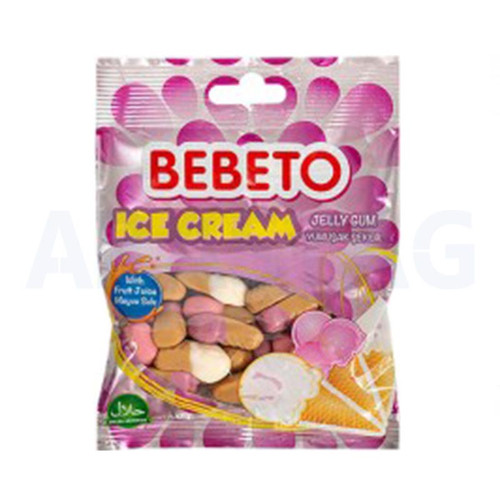 پاستیل بستنی ۸۰ گرم ببتو – bebeto 12 عددی