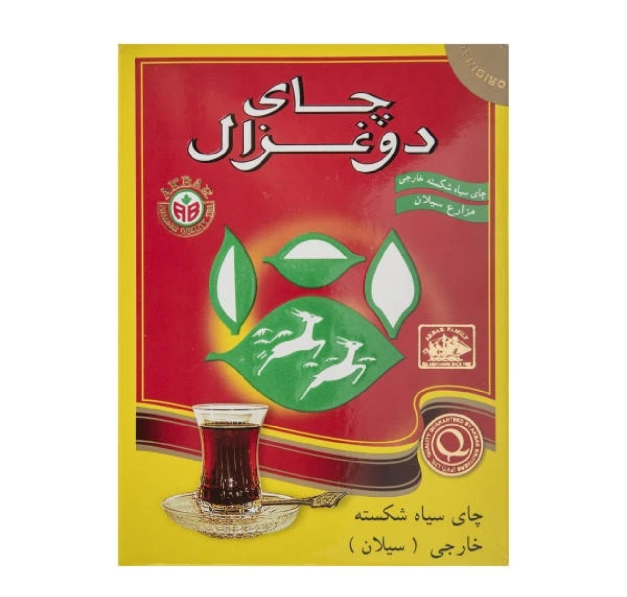 چای دو غزال - بسته 500 گرم