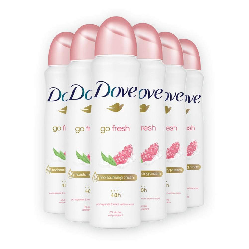 اسپری ضد تعریق داو Dove رایحه انار حجم 200 میل کارتن 6 عددی (فروش عمده)