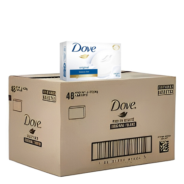 صابون داو شیری اصل 90 گرم کارتن 4عددی (فروش عمده)