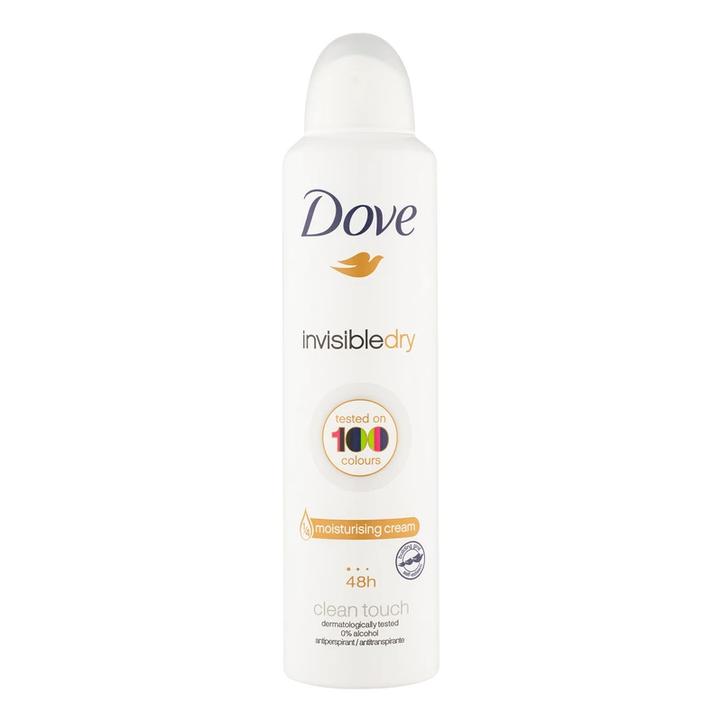اسپری ضد تعریق داو اورجینال حجم 250 میل با رایحه invisible dry 100 بسته 6 عددی (6*250میل )