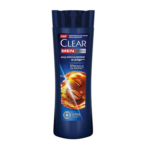 شامپو ضد شوره و ضد ریزش مردانه کلیر Clear حاوی کافئین حجم 350 میل