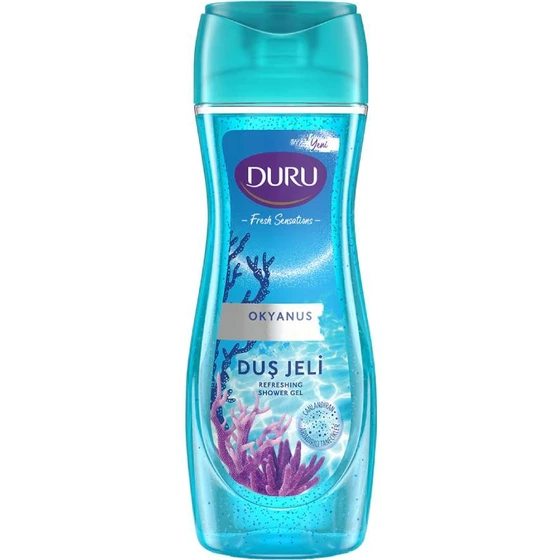 شامپو بدن دورو Duru سری Fresh Sensations مدل Okyanus Tazeligi رایحه اقیانوس حجم 450 میل