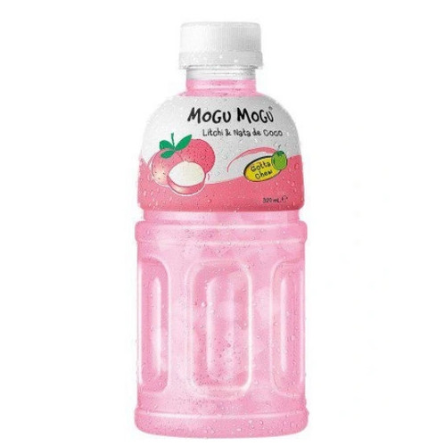 نوشیدنی موگو موگو لیچی Mogu Mogu Lychee 320ml (6عددی)