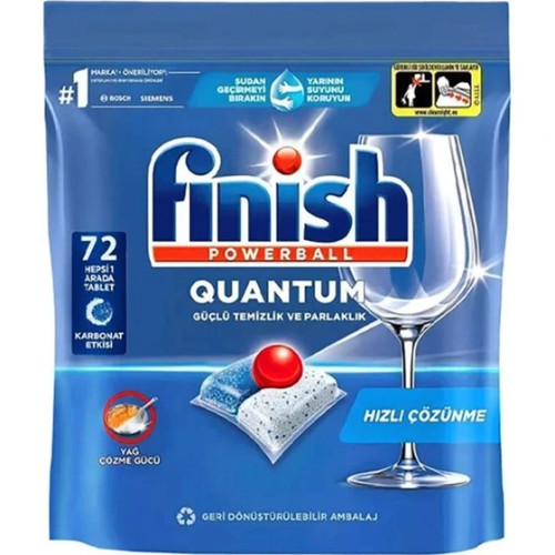 قرص ماشین ظرفشویی ۷۲ عددی فینیش finish