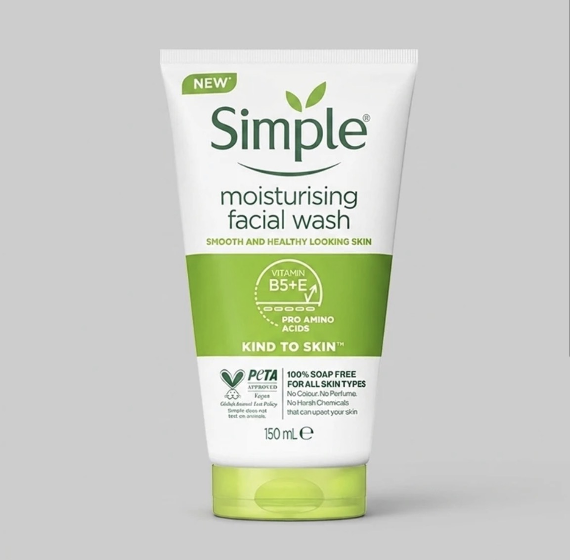 ژل شست‌وشوی صورت مدل moisturising حجم 150 میلی‌لیتر