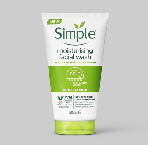 ژل شستوشوی صورت مدل moisturising حجم 150 میلیلیتر