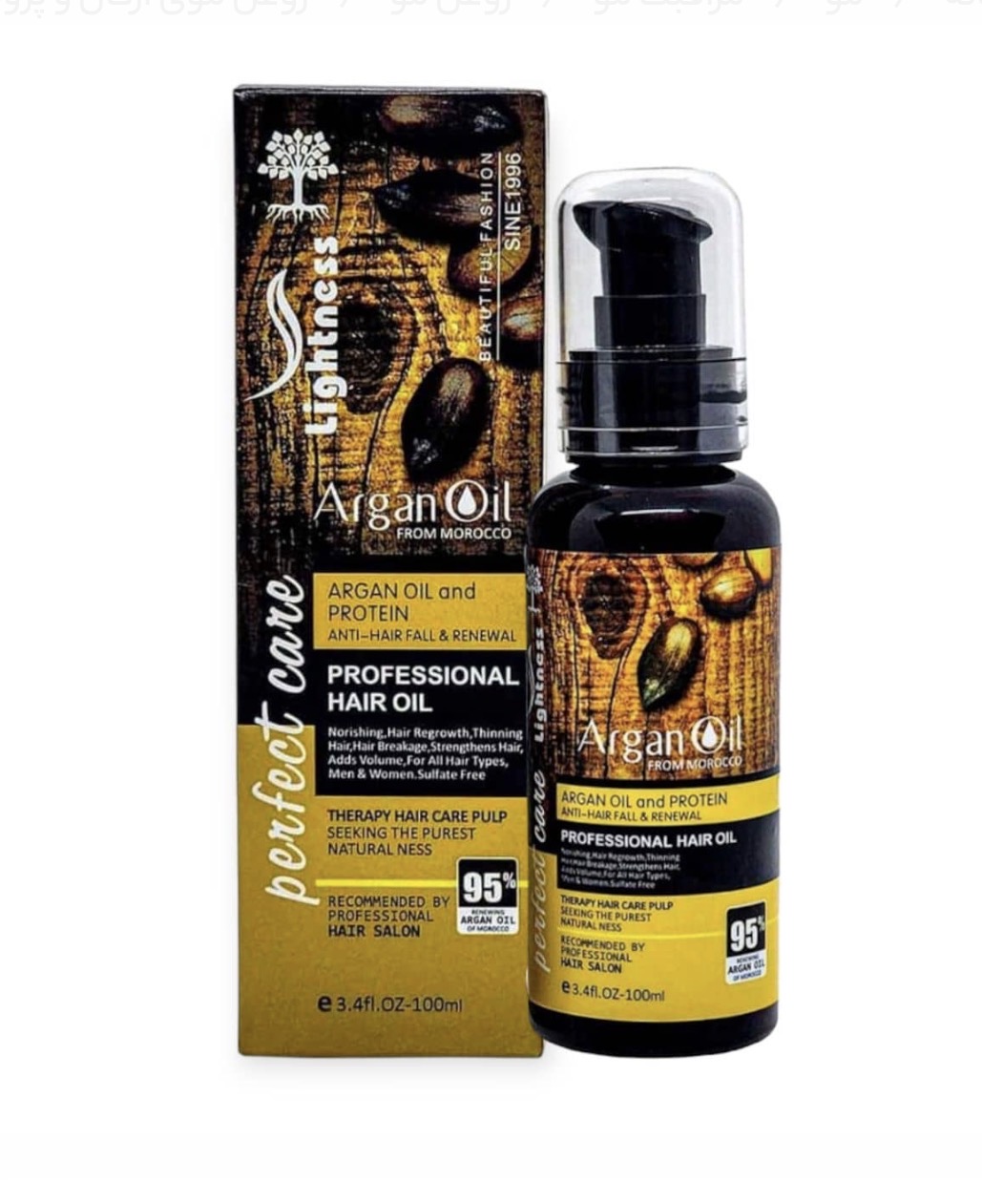 روغن مو ارگان اصلی ۱۰۰ میل