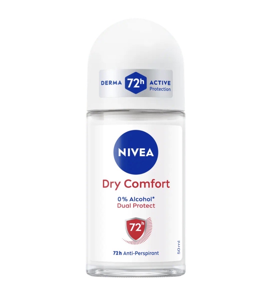 مام رول ضد تعریق زنانه ۷۲ ساعته مدل dry comfort 50 میل