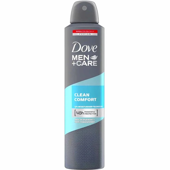 اسپري ضد تعريق مردانه 48 ساعته 250 میل داو مدل Clean Comfort